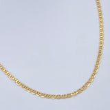Flat Mariner Chain 4gr / 23.8in / 18K Gold +3 &