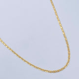 Flat Mariner Chain 3.9gr / 23.6in / 18K Gold +3 &