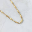 Rustic Chain Ojiva 8.45gr / 60cm / 3.3mm Textured 18K Yellow Gold ©
