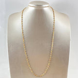 GC Chain 7.2gr / 60cm / 3.1mm Diamond Cut Tres Oros 18K ©