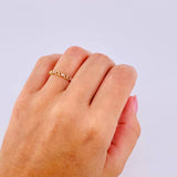 Anillo Infinitos 1gr / T6 1/4 / Oro Amarillo 18K *