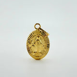 Dije Virgen Milagrosa 1.1gr / 1 in / Oro Amarillo 18K