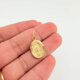 Dije Virgen Milagrosa 1.1gr / 1 in / Oro Amarillo 18K