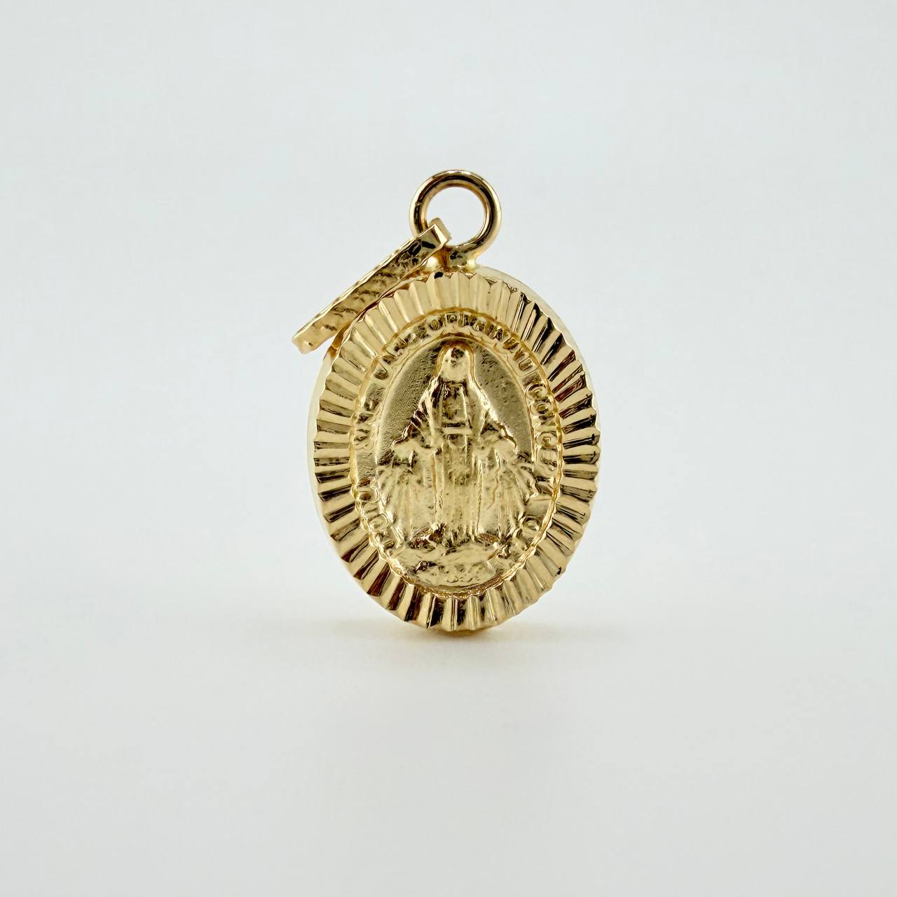 Dije Virgen Milagrosa 0.85gr / 3/4 in / Oro Amarillo 18K