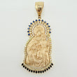 Dije Virgen Del Carmen 7.2gr / 1 1/2 in / Oro Amarillo 18K