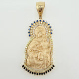 Dije Virgen Del Carmen 7.2gr / 1 1/2 in / Oro Amarillo 18K