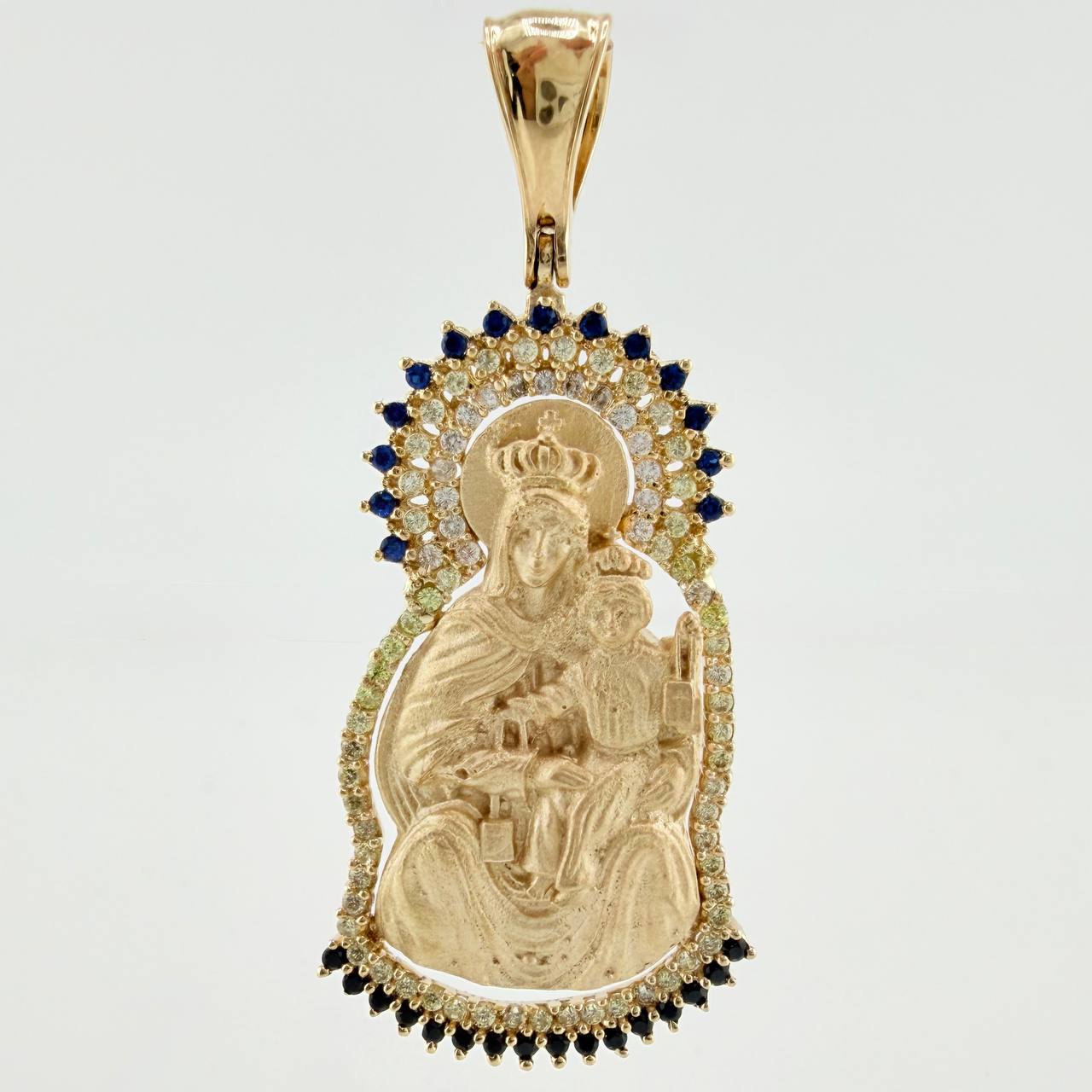 Dije Virgen Del Carmen 7.2gr / 1 1/2 in / Oro Amarillo 18K