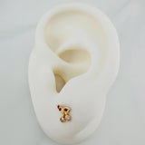 Topos Cerezas 0.75gr / 5.7mm Oro Amarillo 18K %