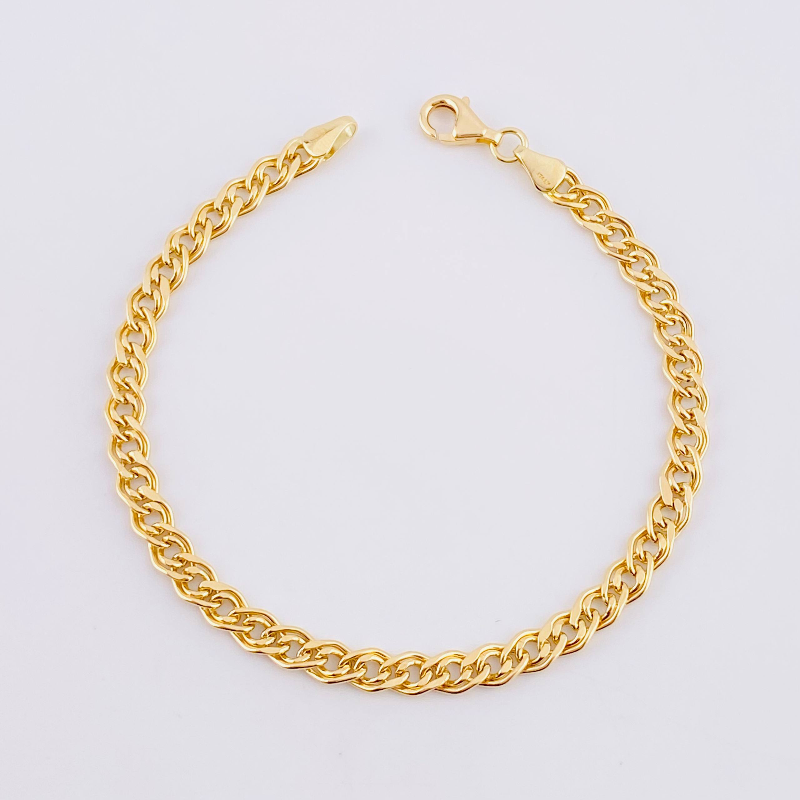 Pulso Garibaldi 5.1g / 8 in / 5.1mm Oro Amarillo 18K