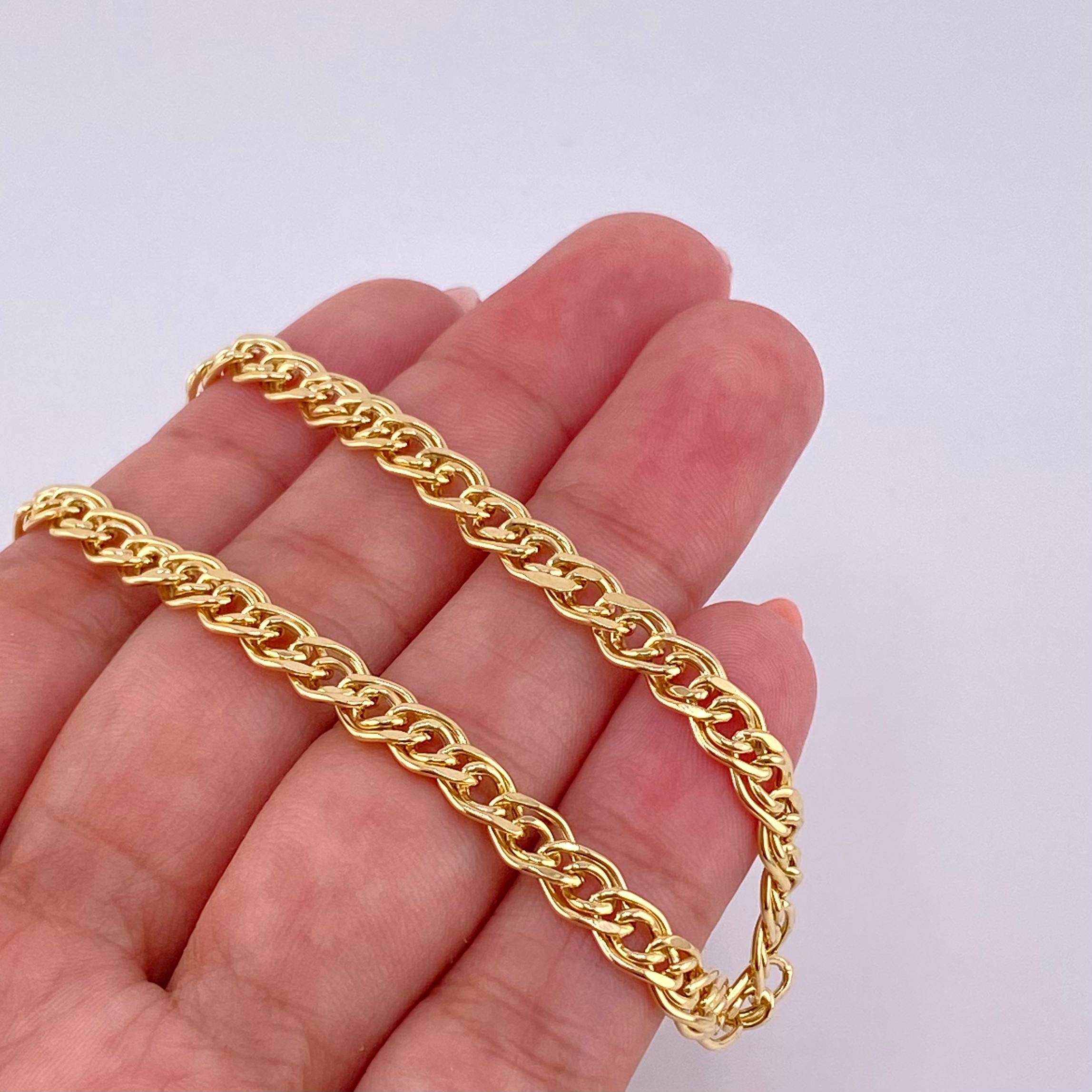 Pulso Garibaldi 5.1g / 8 in / 5.1mm Oro Amarillo 18K