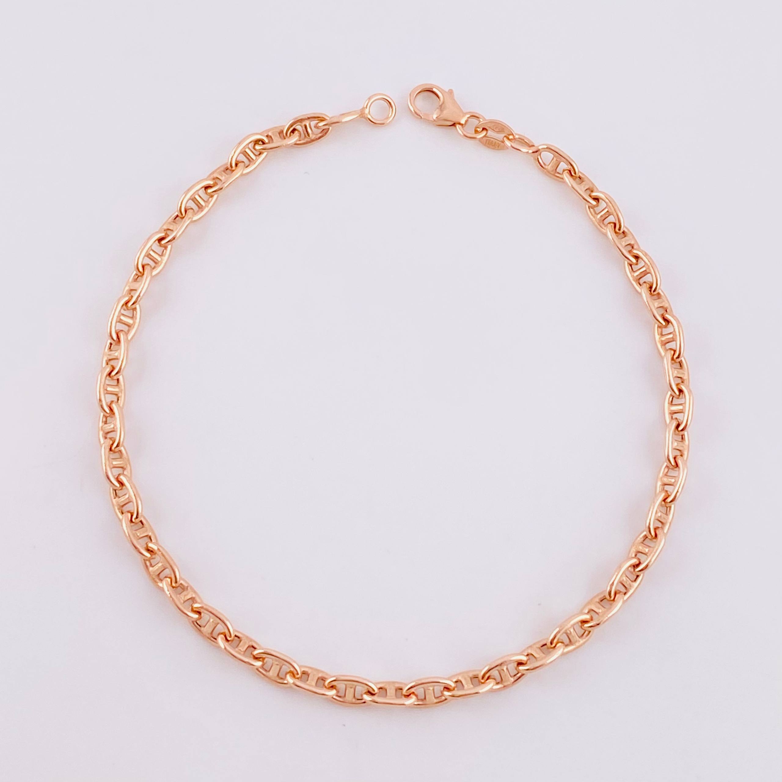 Pulso Marinera 5.35g / 8 1/2 in / 3.95mm Oro Rosa 18K