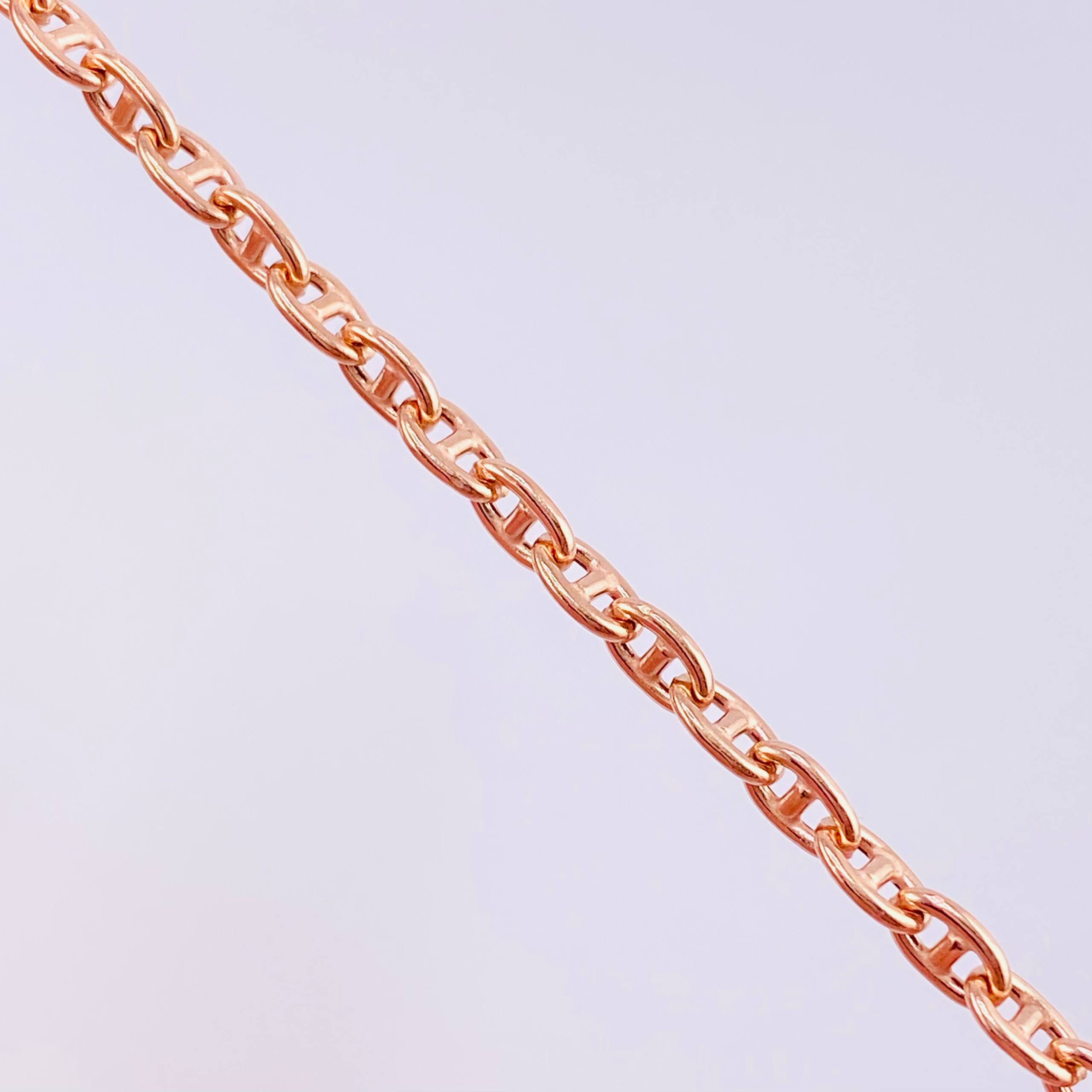 Pulso Marinera 5.35g / 8 1/2 in / 3.95mm Oro Rosa 18K