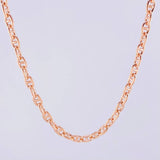 Cadena Marinera 14.45g / 24 in / 3.95mm Oro Rosa 18K