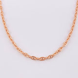 Cadena Marinera 14.45g / 24 in / 3.95mm Oro Rosa 18K