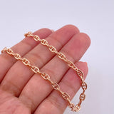 Cadena Marinera 14.45g / 24 in / 3.95mm Oro Rosa 18K