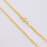 Cadena Escalera 4.3g / 24 in / 2.2mm Oro Amarillo 18K