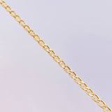 Cadena Escalera 4.25g / 24 in / 2.2mm Oro Amarillo 18K