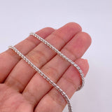 Ice Chain 11.85g / 24 in / 2.4mm 18K White Gold