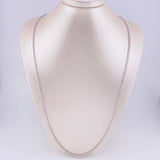 Cadena Ice 14.1g / 28 in / 2.3mm Oro Blanco 18K