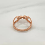 Infinity Ring 1.95gr / T5 3/4 / Rose Gold 18K %
