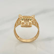 Anillo Pantera Filigrana 3.95gr / T9 3/4 / Oro Amarillo 18K %