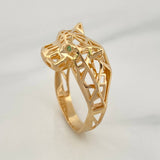Anillo Pantera Filigrana 3.95gr / T9 3/4 / Oro Amarillo 18K %