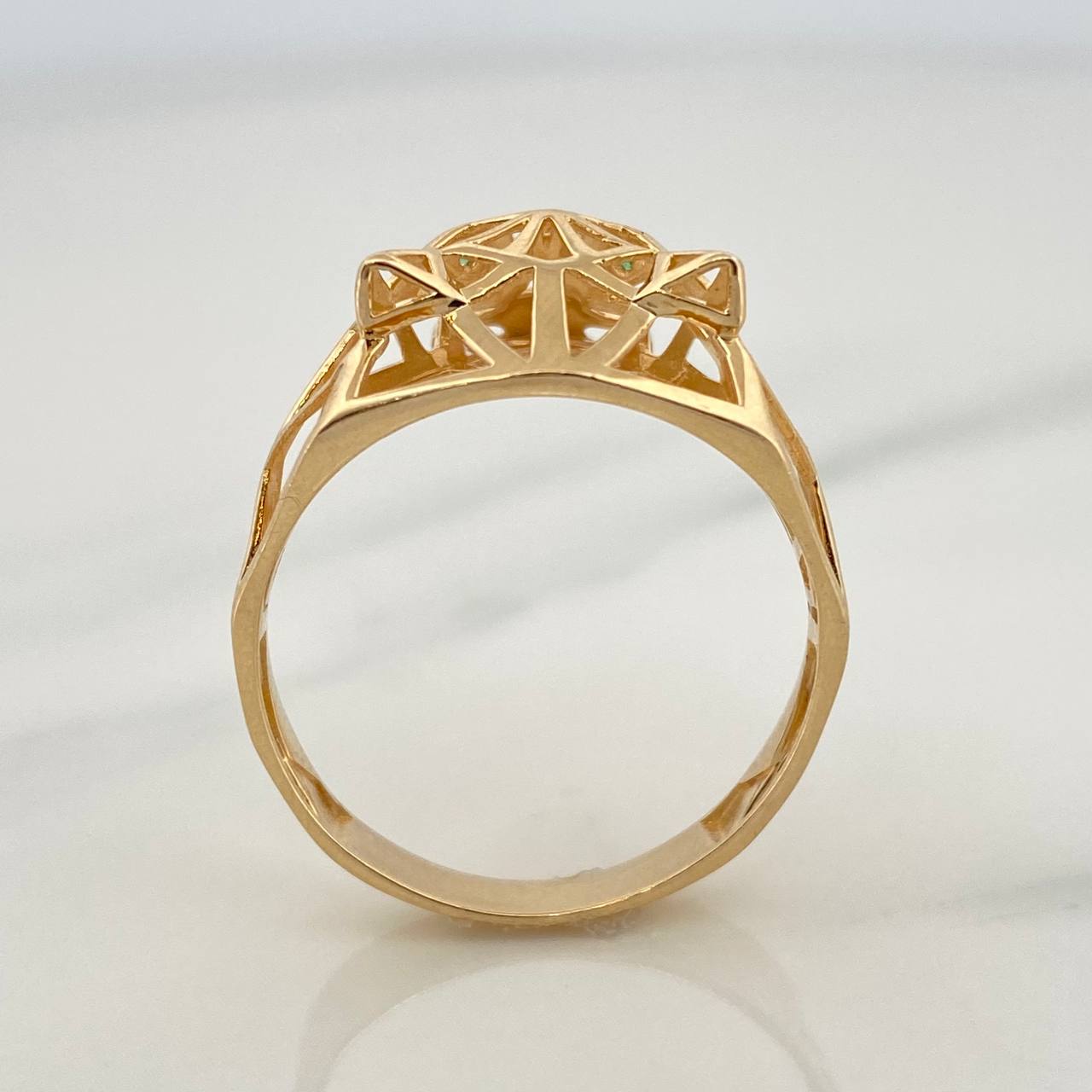 Anillo Pantera Filigrana 3.95gr / T9 3/4 / Oro Amarillo 18K %