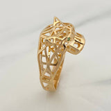 Anillo Pantera Filigrana 3.95gr / T9 3/4 / Oro Amarillo 18K %