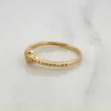 Anillo Trebol 2.05gr / T6 3/4 / Oro Amarillo 18K %