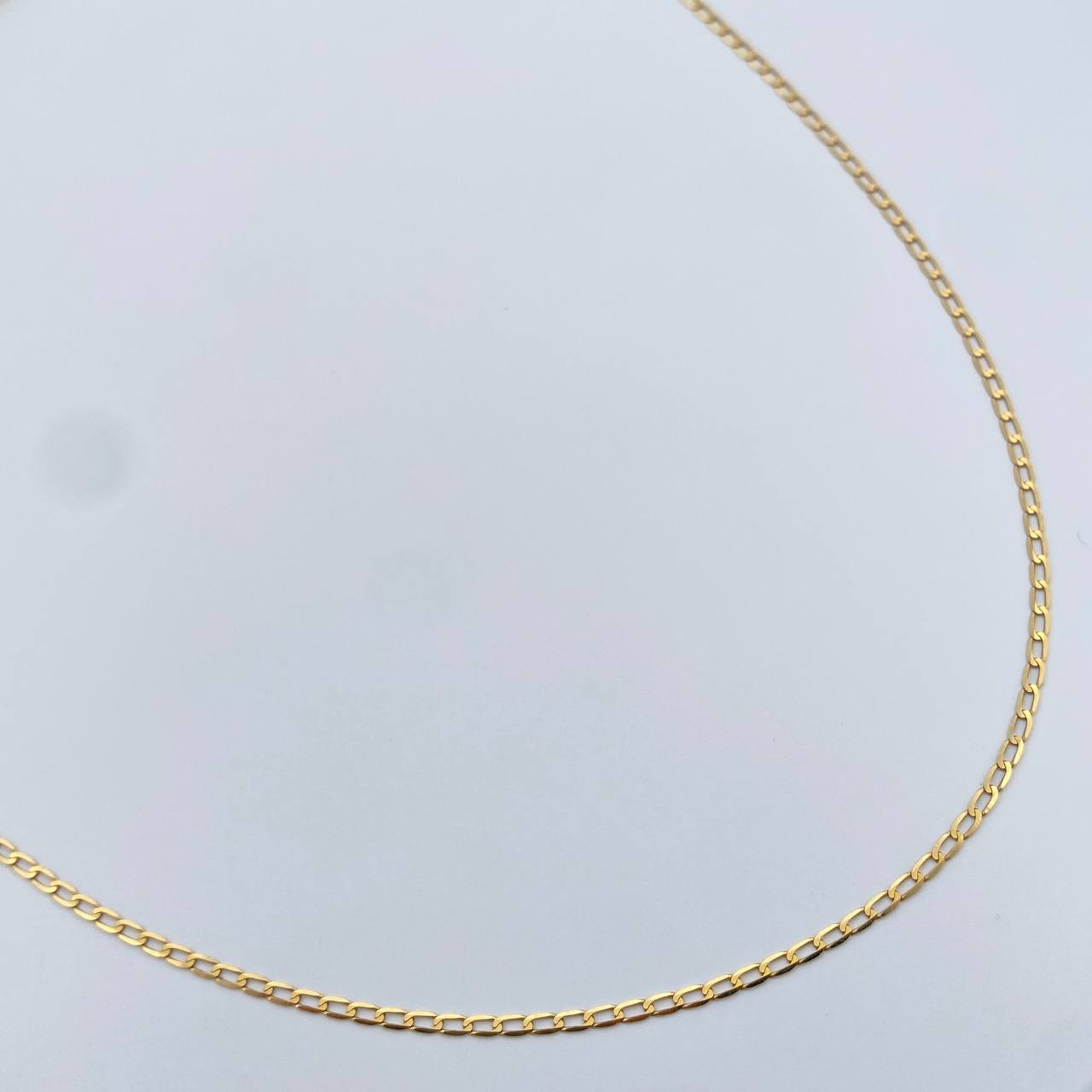 Cadena Espiga 1.75gr / 45.5cm / 1.7mm Tres Oros +3 18K &