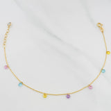 Adjustable Bracelet Classic Link 1.25 g / 7 3/4 in - 6 3/4 in / 0.55 mm Yellow Gold 18K