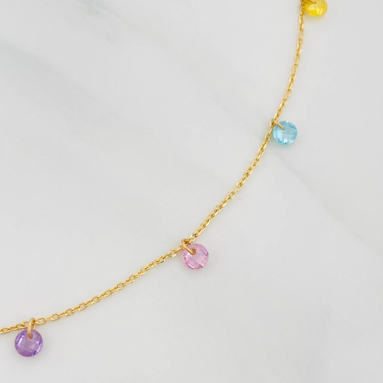 Pulso Modulable Aro Seguido 1.2 g / 7 3/4 in - 6 3/4 in / 1 mm Oro Amarillo 18K