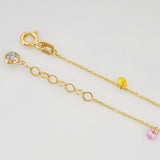Adjustable Bracelet Classic Link 1.25 g / 7 3/4 in - 6 3/4 in / 0.55 mm Yellow Gold 18K