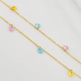 Pulso Modulable Aro Seguido 1.2 g / 7 3/4 in - 6 3/4 in / 1 mm Oro Amarillo 18K