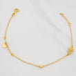 Modular Bracelet Classic Link Heart Pendant 1.35 g / 6 3/4 in - 6 1/4 in / 1 mm 18K Yellow Gold