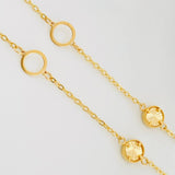 Modular Bracelet Classic Link 1.7 g / 7 3/4 in - 6 3/4 in / 0.75 mm 18K Yellow Gold