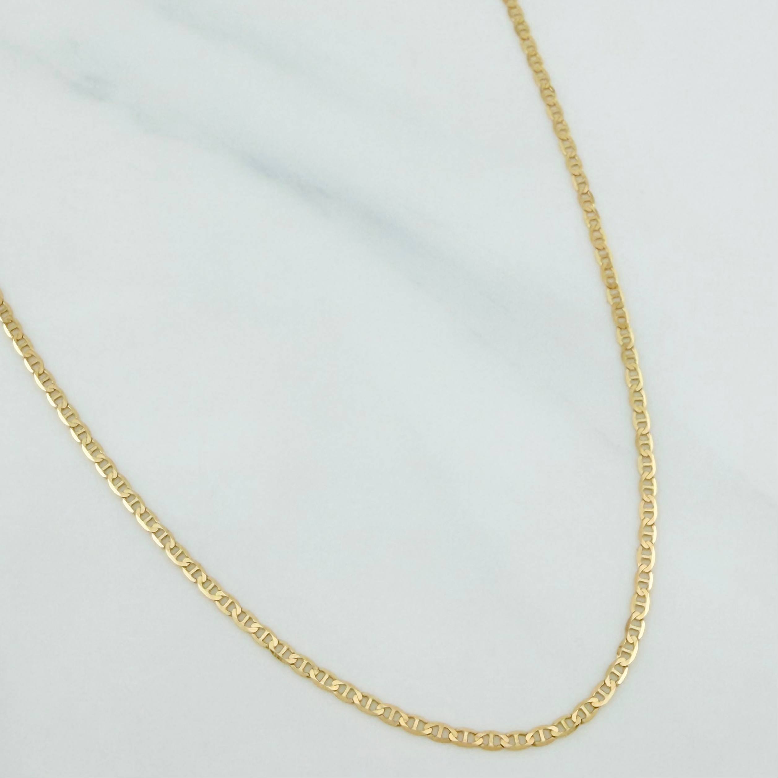 Cadena Escalera 2 g / 19 3/4 in / 1.45 mm Oro Amarillo 18K