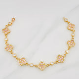 Pulso Trebol 10.15 g / 6 3/4 in / 4.1 mm Oro Amarillo 18K