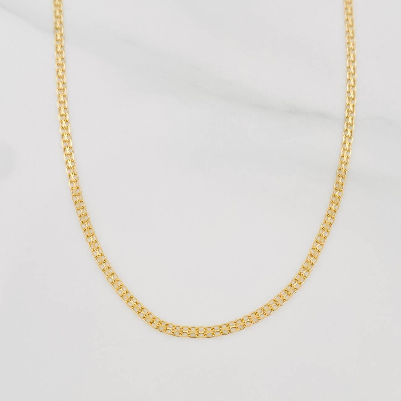 Cadena China 2.45 g / 23 1/2 in / 1.8 mm Oro Amarillo 18K