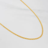 Cadena China 3.15g / 45cm / 1.45mm Oro Amarillo 18K