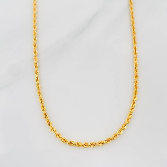Cadena Lazo 3.15 g / 60 cm / 2.13 mm Oro Amarillo 18K