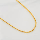 Cadena Lazo 3 g / 20 in / 2.19 mm Oro Amarillo 18K