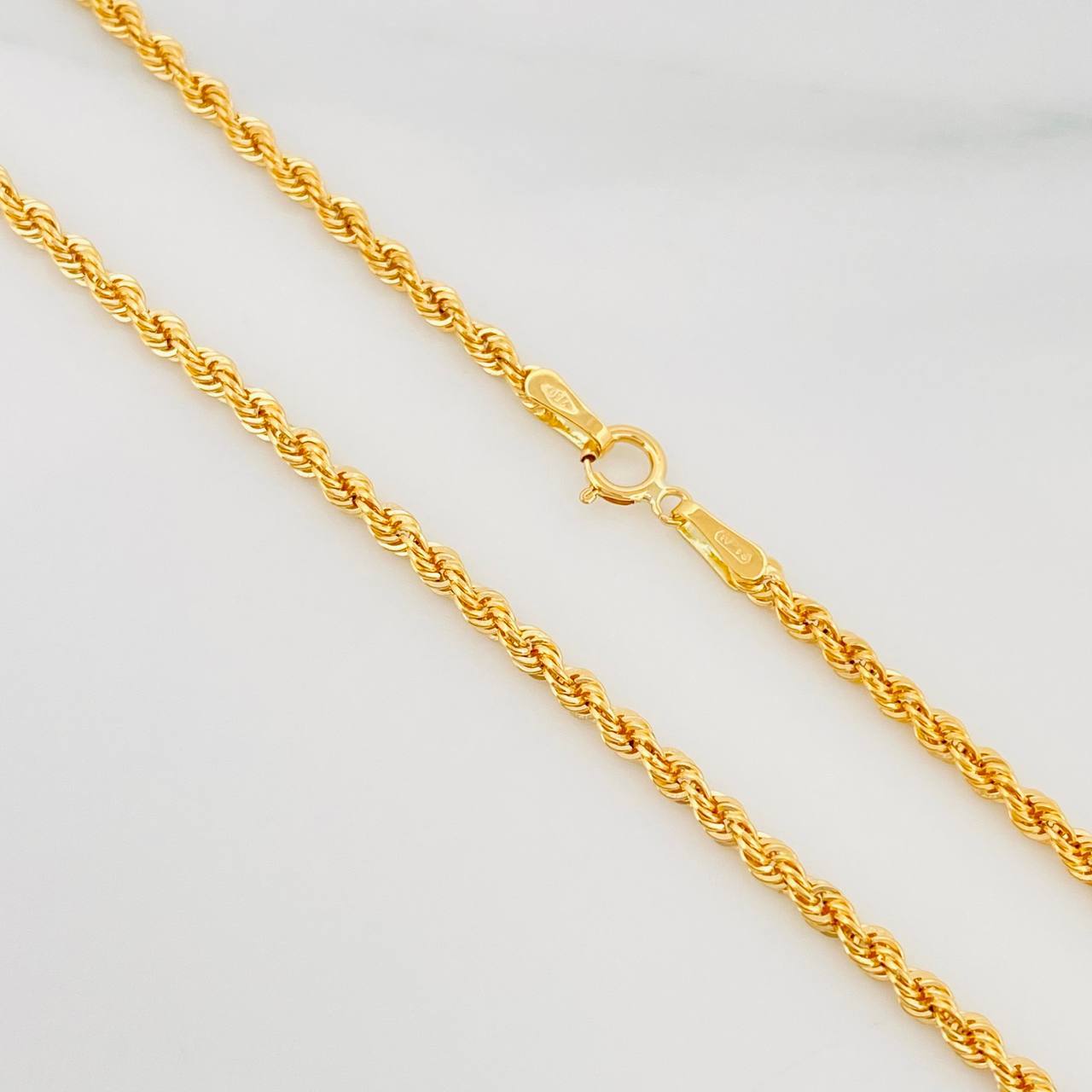 Cadena Lazo 3 g / 20 in / 2.19 mm Oro Amarillo 18K