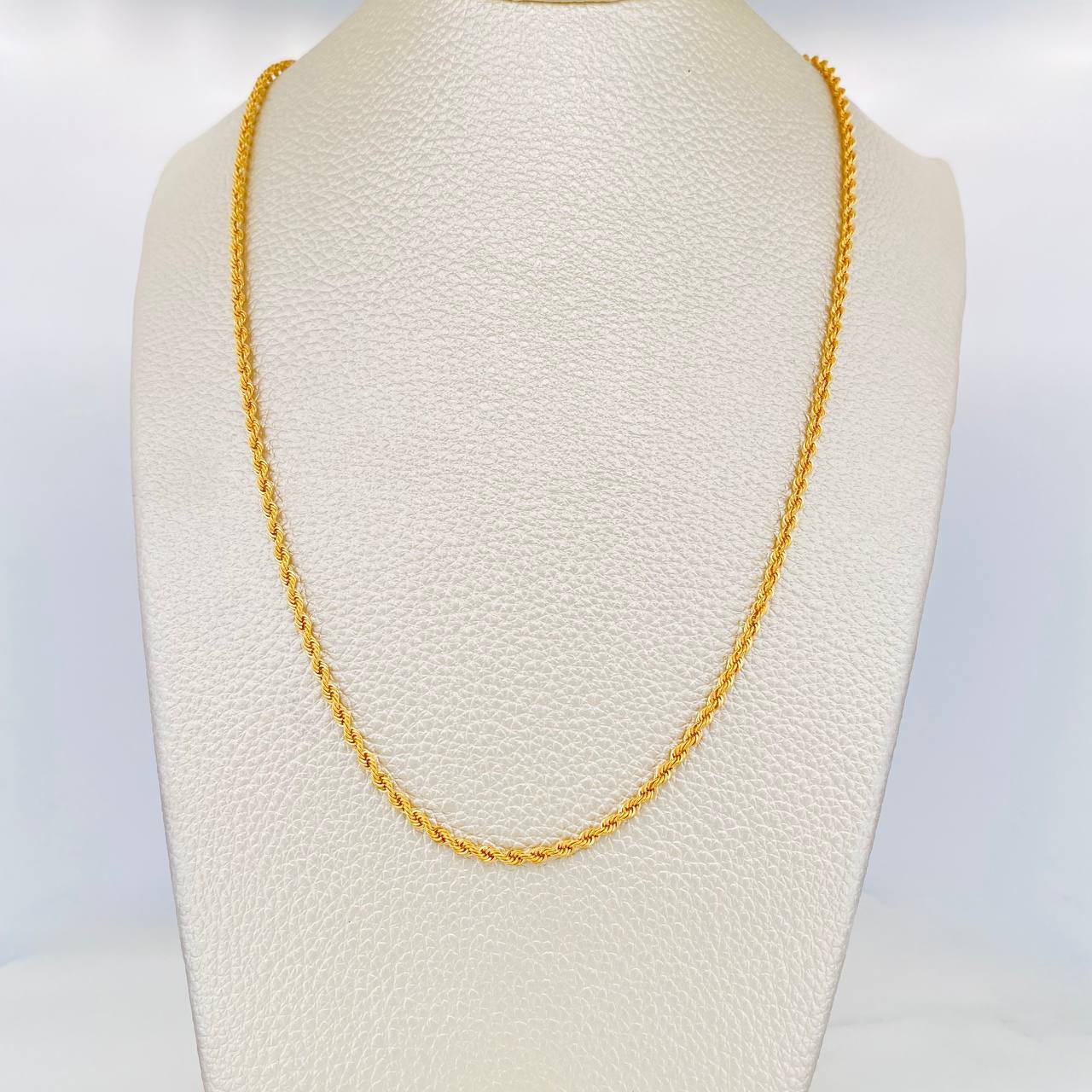 Cadena Lazo 3 g / 20 in / 2.19 mm Oro Amarillo 18K