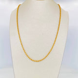 Cadena Lazo 3 g / 20 in / 2.19 mm Oro Amarillo 18K