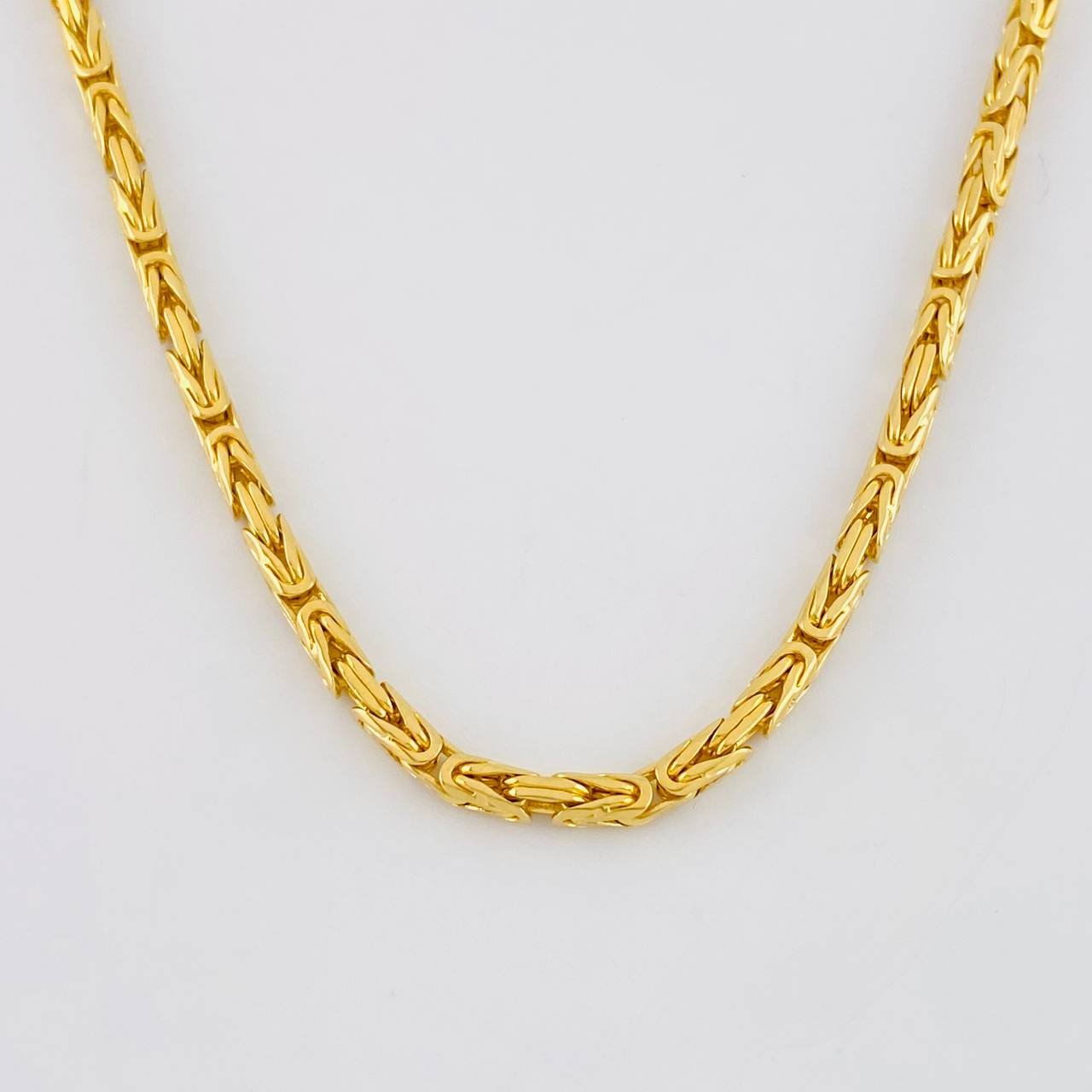 Peruvian Chain 24 g / 24 in / 2.2 mm 18K Yellow Gold