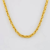 Peruvian Chain 18.25g / 24 in / 2.75mm 18K Yellow Gold