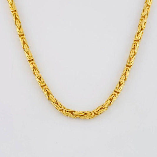 Peruvian Chain 24 g / 24 in / 2.2 mm 18K Yellow Gold