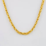 Peruvian Chain 24 g / 24 in / 2.2 mm 18K Yellow Gold
