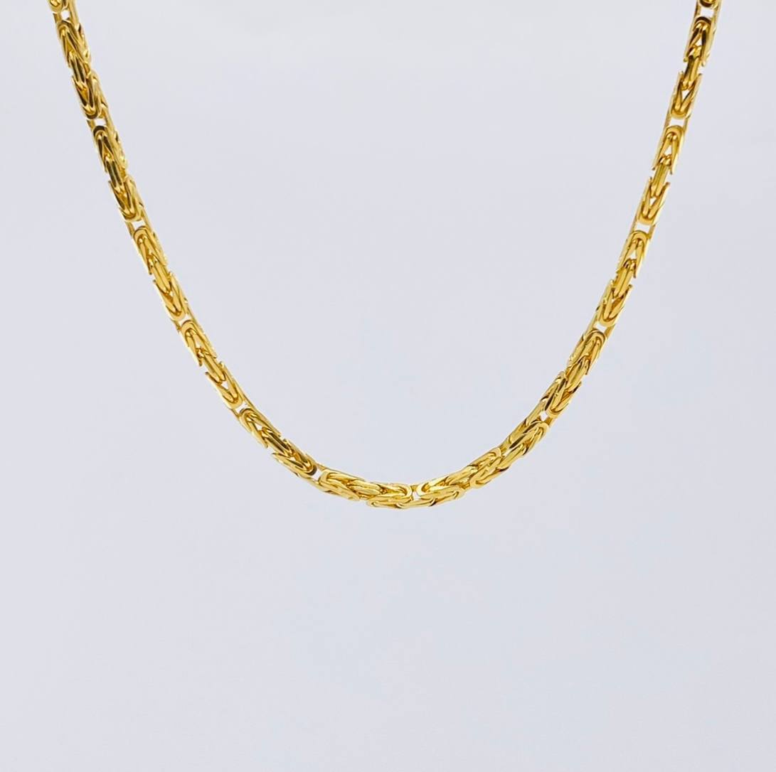 Peruvian Chain 24 g / 24 in / 2.2 mm 18K Yellow Gold
